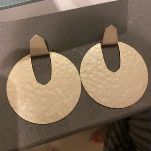 Kendra Scott gold earrings